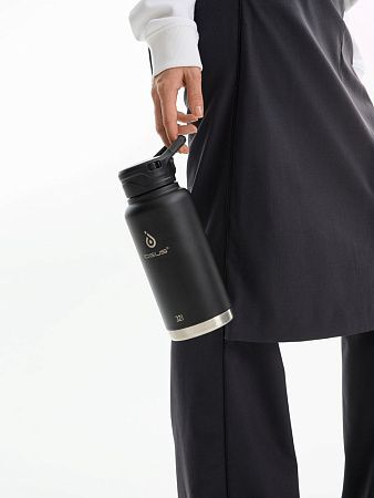 Термобутылка Fujisan XL 2.0, черная