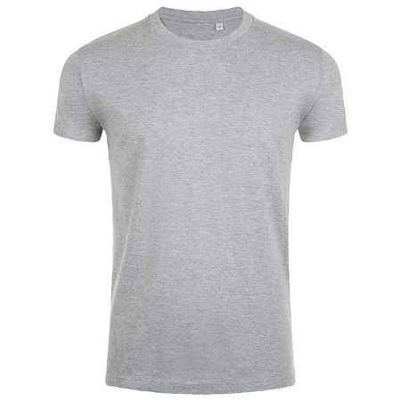 Футболка мужская приталенная Imperial Fit 190, серый меланж, размер XL