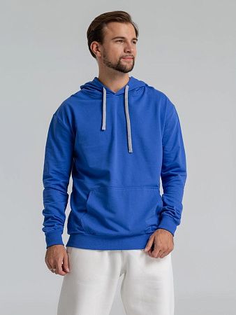 Толстовка с капюшоном Unit Kirenga, ярко-синяя, размер XS