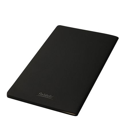 Блокнот Альфа Слим (Alpha slim), черный