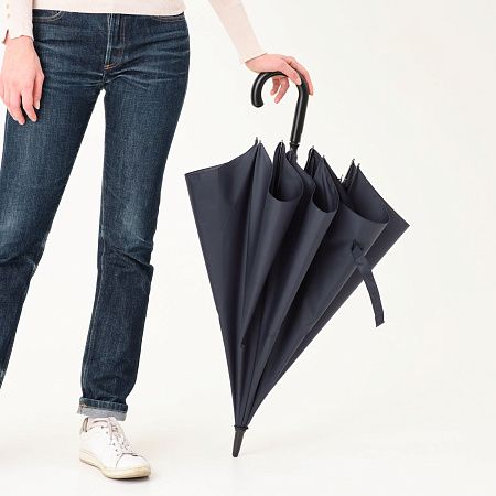 Зонт-трость Дюна (Dune), черный