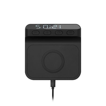 Зарядная станция с часами 15W Ригель (Rigel), черная