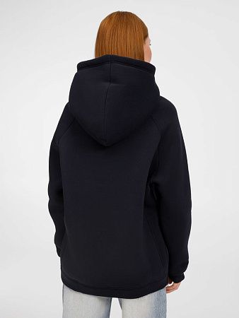 Худи унисекс оверсайз Easy Street, темно-синее, размер XS/S