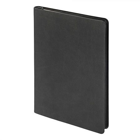 Ежедневник в суперобложке Country Business Canvas A5+, в подарочной коробке , черный, недатированный, с магнитным клапаном, в твердой обложке c поролоном