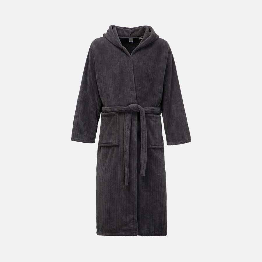 Халат флисовый Magic Mantle, темно-серый, размер M/L