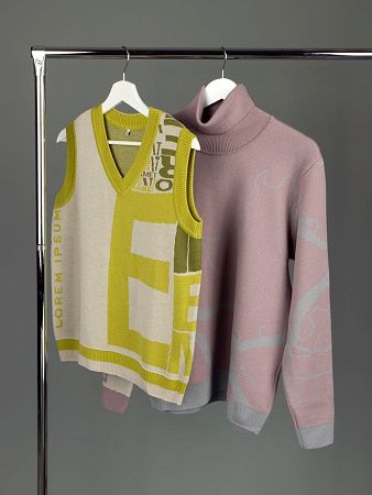 Жилет на заказ Classic Fint, полушерсть, размер M