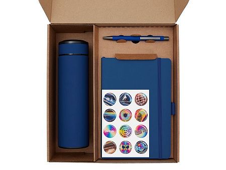 Набор «Warmpage» с термосом, блокнотом, ручкой и чаем