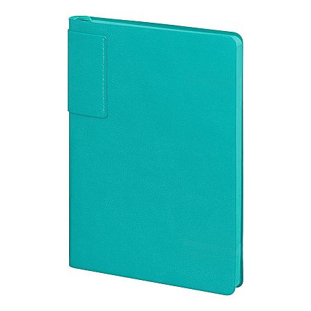 Ежедневник Flexy Star Sivilia А5, бирюзовый, недатированный, в гибкой обложке