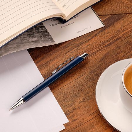 Шариковая ручка Пента (Penta), серая