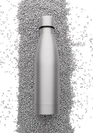 Вакуумная бутылка из переработанной нержавеющей стали RCS, 0,5 л