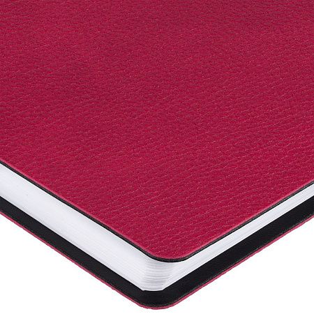 Ежедневник Strep Front на заказ, недатированный, малиновый