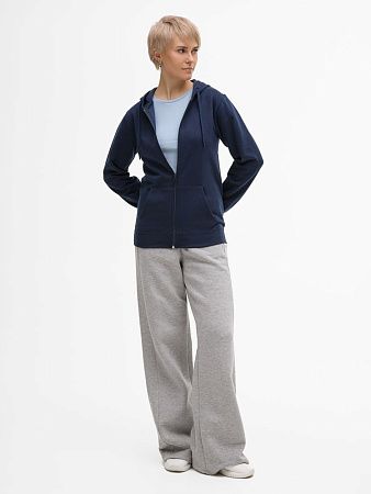 Толстовка унисекс Stone, темно-синяя, размер S