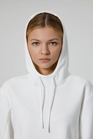 Худи унисекс Begi, молочно-белое, размер XL