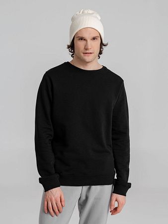 Свитшот унисекс BNC Inspire (Organic), черный, размер XS