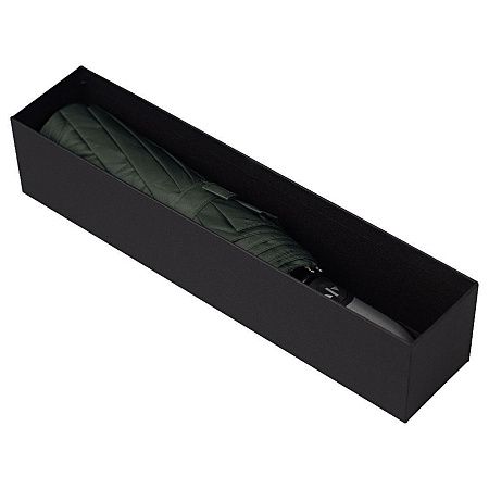 Зонт складной автоматический  Forest BERGEN, диаметр 103 см, радиус 23 дюйма, 10 панелей, с UV защитой в подарочной коробке зеленый