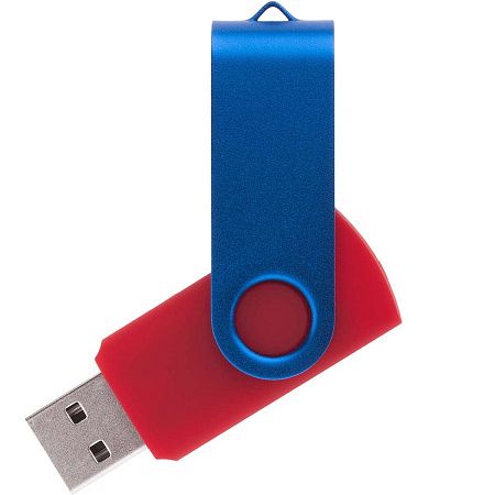 Флешка TWIST COLOR MIX Красная с синим 4016.03.01.8ГБ