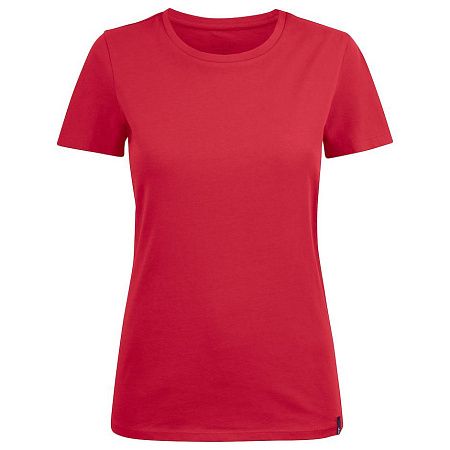 Футболка женская Ladies American U, красная, размер M