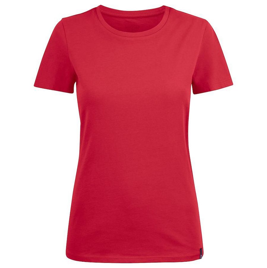 Футболка женская Ladies American U, черная под нанесение