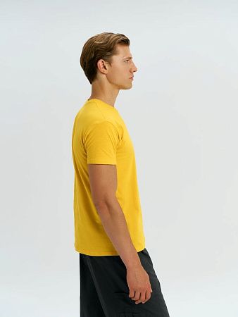 Футболка унисекс Regent 150, желтая, размер 5XL