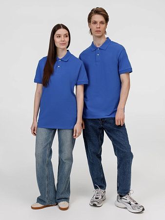 Рубашка поло унисекс Pacific, ярко-синяя (royal), размер S