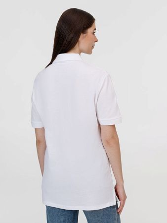 Рубашка поло унисекс Pacific, белая, размер M