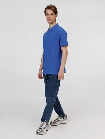 Рубашка поло унисекс Pacific, ярко-синяя (royal), размер S