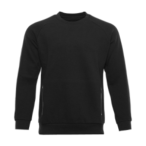 Свитшот унисекс хлопок/эластан 320, И54, Чёрный,  (20)  (44/XS)