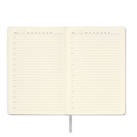 Ежедневник Спарк (Spark) недатированный, серебряный (без упаковки, без стикера)