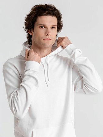 Толстовка с капюшоном унисекс Hoodie, красная, размер XS