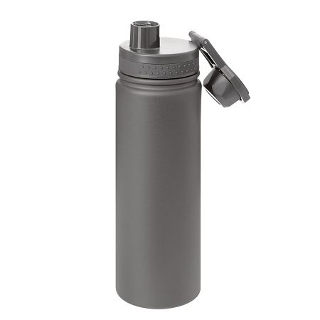Термобутылка вакуумная герметичная Савона (Savona), серая