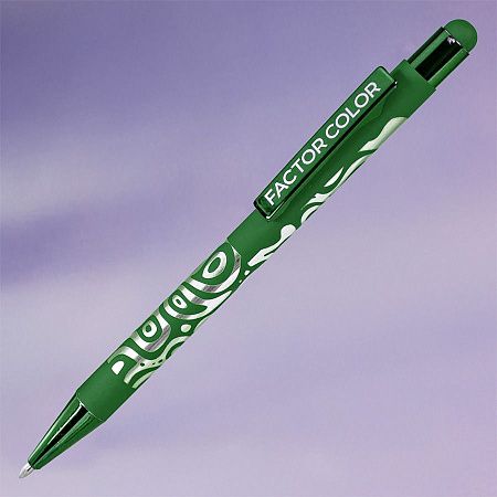 Ручка шариковая FACTOR COLOR со стилусом