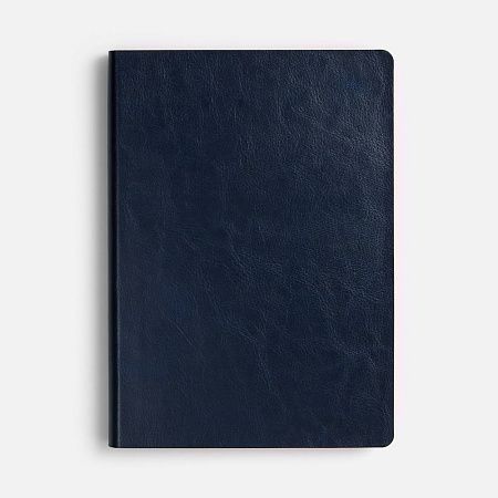 Ежедневник Doppio, недатированный, синий с оранжевым