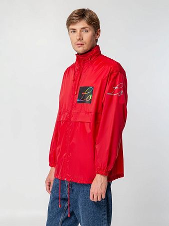 Ветровка из нейлона Surf 210, красная, размер M