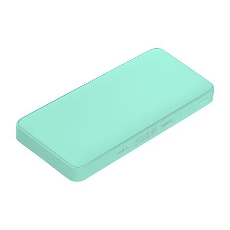 Внешний аккумулятор с подсветкой Анкор Плюс PD (Ancor PD Plus) 10000 mAh, бирюзовый
