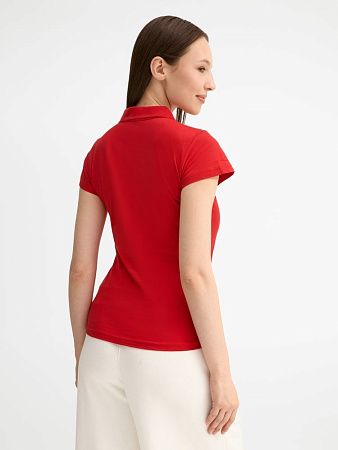 Рубашка поло женская Prescott Women 170, красная, размер S