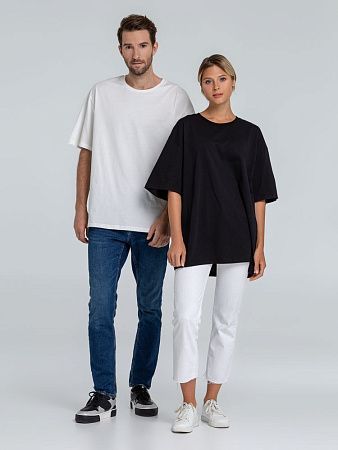 Футболка оверсайз «Чистая соль», черная, размер 44-46