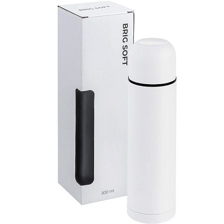 Термос BRIG SOFT с чехлом 500мл. Белый 6220.07