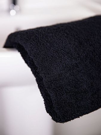 Полотенце Odelle, большое, черное