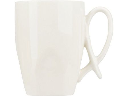 Чайная пара с бамбуковым блюдцем «Deny», цвет: белый