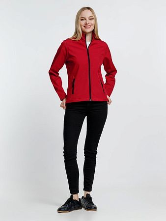 Куртка софтшелл женская Race Women красная, размер L