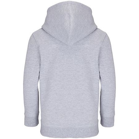 Худи детское Condor Kids, серый меланж, размер 6 лет (106-116 см)