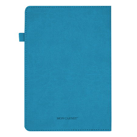 Ежедневник Smart Geneva Ostende А5, голубой, недатированный, в твердой обложке с поролоном