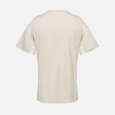 Футболка спортивная унисекс Storm, бежевая (льняная), размер XXL