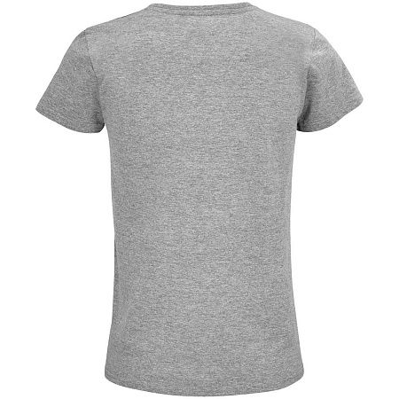 Футболка женская Pioneer Women, серый меланж, размер M