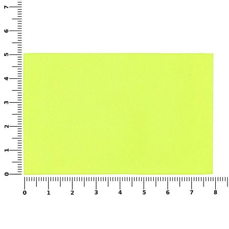 Лейбл тканевый Epsilon, XL, желтый неон