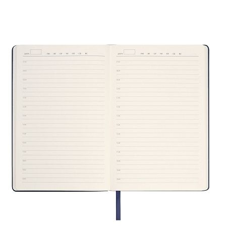 Ежедневник Стар (Star) недатированный, синий (без упаковки, без стикера)