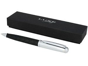 Ручка металлическая шариковая «Fidelio», цвет: черный, серебристый