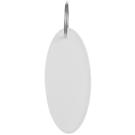 Брелок «Овал», белый