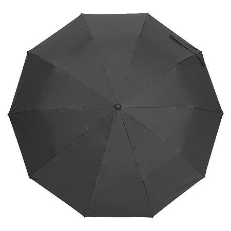 Зонт складной автоматический Forest Marseilles Bicolor, диаметр 117 см, 10 панелей, с UV защитой,  в подарочной коробке, черный