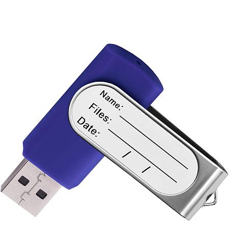 Флешка TWIST STICKER Синяя 4110.01.4ГБ